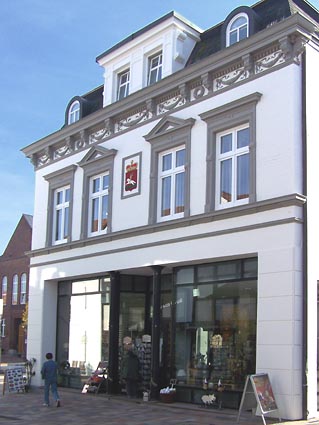 Meldorf Haus in der Einkaufsstrasse